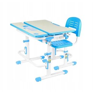 Fundesk Rostoucí stůl LAVORO se židlí Barva: Modrá
