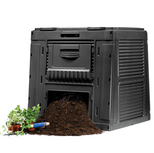 KETER Zahradní E-kompostér s podstavcem | antracit 470L