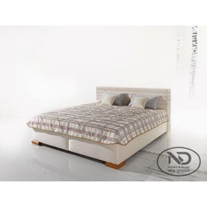 New Design Manželská postel GROTA 180 | ND4 Varianta: s roštem ND4 / s matrací SABI