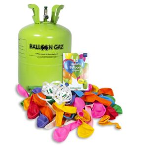 Helium do balónků jednorázová nádoba 0,42m3+30balónků - FOLATHEL