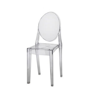 ArtD Jídelní židle Viki inspirovaná Victoria Ghost Farba: Transparentná