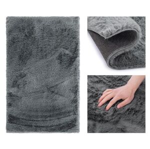 ArtFlhf Koupelnový kobereček | LOVIKA 50 x 80 cm Barva: Tmavě-šedá