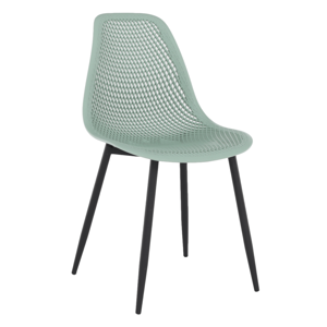 Tempo Kondela Jídelní židle, zelená / černá, TEGRA TYP 2