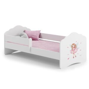ArtAdrk Dětská postel CASIMO | se zábranou Provedení: Víla s krídlami