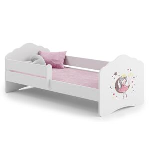 ArtAdrk Dětská postel CASIMO | se zábranou Provedení: Spiaca princezná