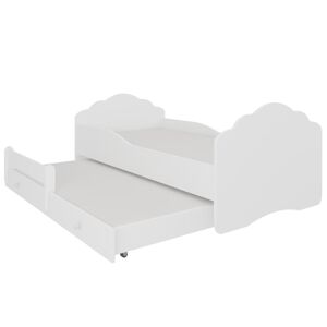 ArtAdrk Dětská postel CASIMO II | s přistýlkou Provedení: Bílá