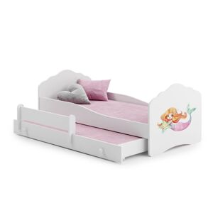 ArtAdrk Dětská postel CASIMO II | s přistýlkou Provedení: Morská panna