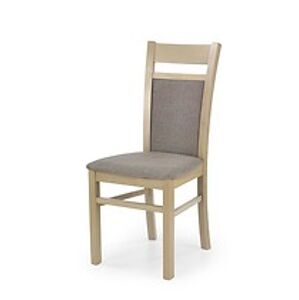 Jídelní židle: HALMAR GERARD 2 HALMAR - poťahový materiál: Nábytková látka - inari 23, HALMAR - drevo: dub sonoma