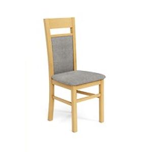Jídelní židle: HALMAR GERARD 2 HALMAR - poťahový materiál: Nábytková látka - Inari 91, HALMAR - drevo: dub medový