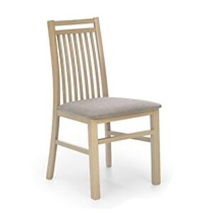 Jídelní židle: HALMAR HUBERT 9 HALMAR - poťahový materiál: Nábytková látka - inari 23, HALMAR - drevo: dub sonoma