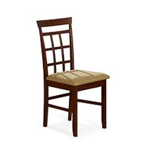 Jídelní židle: HALMAR Jonny BIS HALMAR - drevo: čerešňa anticka, Nevyplněno: Nevyplněno