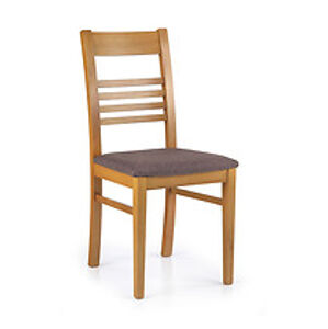 Jídelní židle: HALMAR Juliusz HALMAR - poťahový materiál: madryt 121 - eco koža, HALMAR - drevo: dub sonoma