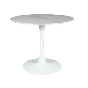 Signal Jídelní stůl ESPERO Barva: biela / mramorový efekt biela
