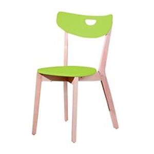 Jídelní židle: HALMAR Peppe HALMAR - drevo: MDF zelená