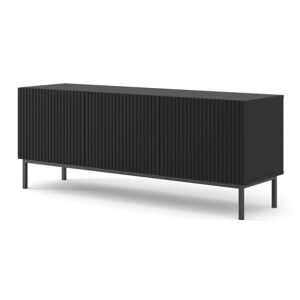 ARTBm TV stolek RAVENNA B 3D 150 | černá matná Provedení: Černý mat / černá podnož