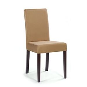 BRW Jídelní židle: KAMIL HALMAR - poťahový materiál: Nábytková látka - sofia 25, HALMAR - drevo: orech tmavý