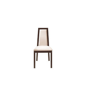 BRW Jídelní židle: LARGO-PKRS Látka: 406, Prevedenie dreva Trax: Wenge