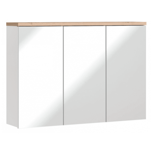 ArtCom Zrcadlová skříňka BALI White 845 | 100 cm