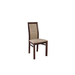 BRW Jídelní židle: RABESCA Látka: 1070, Prevedenie dreva Trax: Dub wenge hnedý