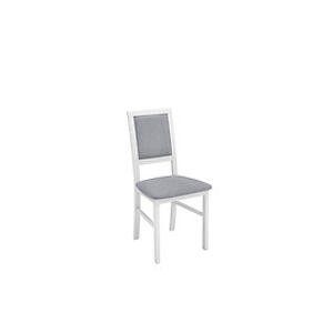 Black Red White Jídelní židle: ROBI Farba: biela teplá, Látka: Adel 6 Grey