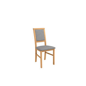Black Red White Jídelní židle: ROBI Látka: Baku 4 Grey, Prevedenie dreva Trax: Dub prírodný Burlington