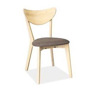 Jídelní židle: SIGNAL CD-37 SIGNAL - stoličky: biely dub - sivý