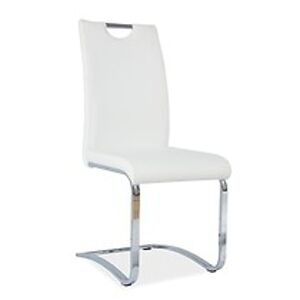 Jídelní židle: SIGNAL H-790 SIGNAL - stoličky: sivá