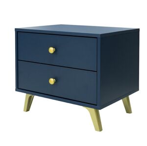 ArtStol Noční stolek SIENA Barva: Modrá