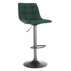 Tempo Kondela Barová židle, zelená / černá, Lahe