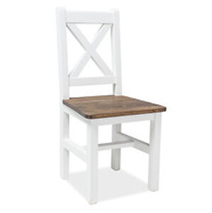 Jídelní židle: SIGNAL POPRAD SIGNAL - stoličky: borovica - hnedý vosk/ biely vosk