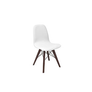Black Red White Jídelní židle: ULTRA Látka: 1089 - biela, Prevedenie dreva Trax: Dub wenge hnedá