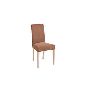 BRW Jídelní židle: VKRM (Kaspian, DANTON) Farba: biela teplá/dub sonoma, Látka: 1074