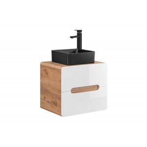 ArtCom Koupelnová skříňka s umyvadlem ARUBA White U60/2 | 60 cm