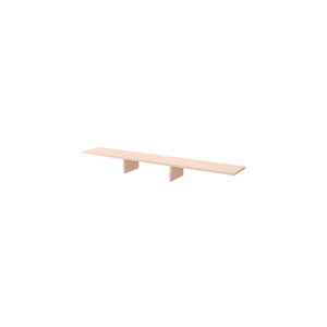 ArtBel Nástavec nad psací stolek LOTTA | růžová