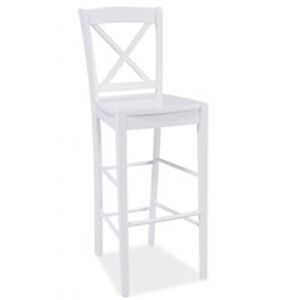 Barová židle: SIGNAL CD-964 SIGNAL - stoličky: biela