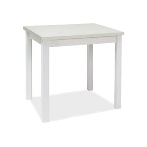 Signal Jídelní stůl Adam | 90 x 65 cm Barva: bílý mat