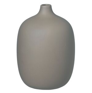 BLOMUS Váza keramická šedá 18,5cm ceola