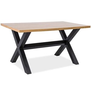 Signal Jídelní stůl Xavier | dubová dýha stoly: 75 x 90 x 180 cm