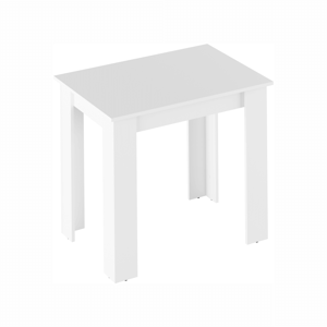 Tempo Kondela Jídelní stůl, bílá, 86x60 cm, TARINIO