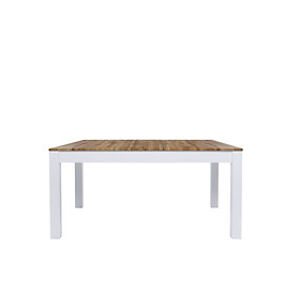 BRW Jídelní stůl: HOLTEN 2 Farba: dub wotan/ biela alpská