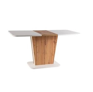 Jídelní stůl: SIGNAL CALIPSO SIGNAL - stoly: biela matná/ dub wotan