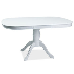 Jídelní stůl: SIGNAL FLORENCJA SIGNAL - stoly: MDF/drevo biele
