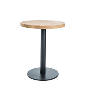 Jídelní stůl: SIGNAL PURO II SIGNAL - stoly: dub prírodný/ čierna