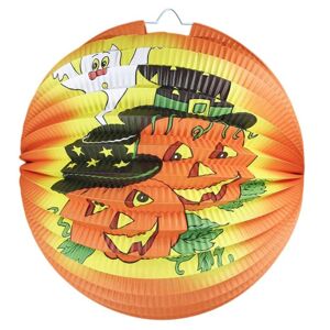 Lampion Halloween - veselé dýně, 25 cm - RAPPA