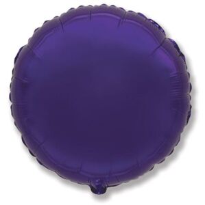 Balón foliový 45 cm Kulatý fialový - FLEXMETAL