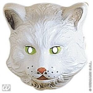 Maska dětská plast Kočka - BUKÁČEK