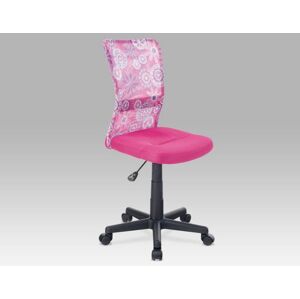 Kancelářská židle KA-2325 Barva: růžová s motivem