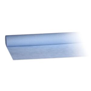 Ubrus rolovaný papírový 8 x 1,2 m - světle modrý - MAZUREK