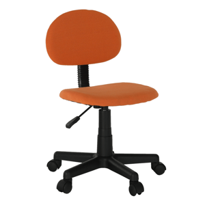 Tempo Kondela Kancelářská židle, černá / oranžová, SALIM