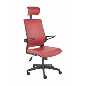 Kancelářská židle: HALMAR Duca HALMAR - poťahový materiál: eco koža - červená